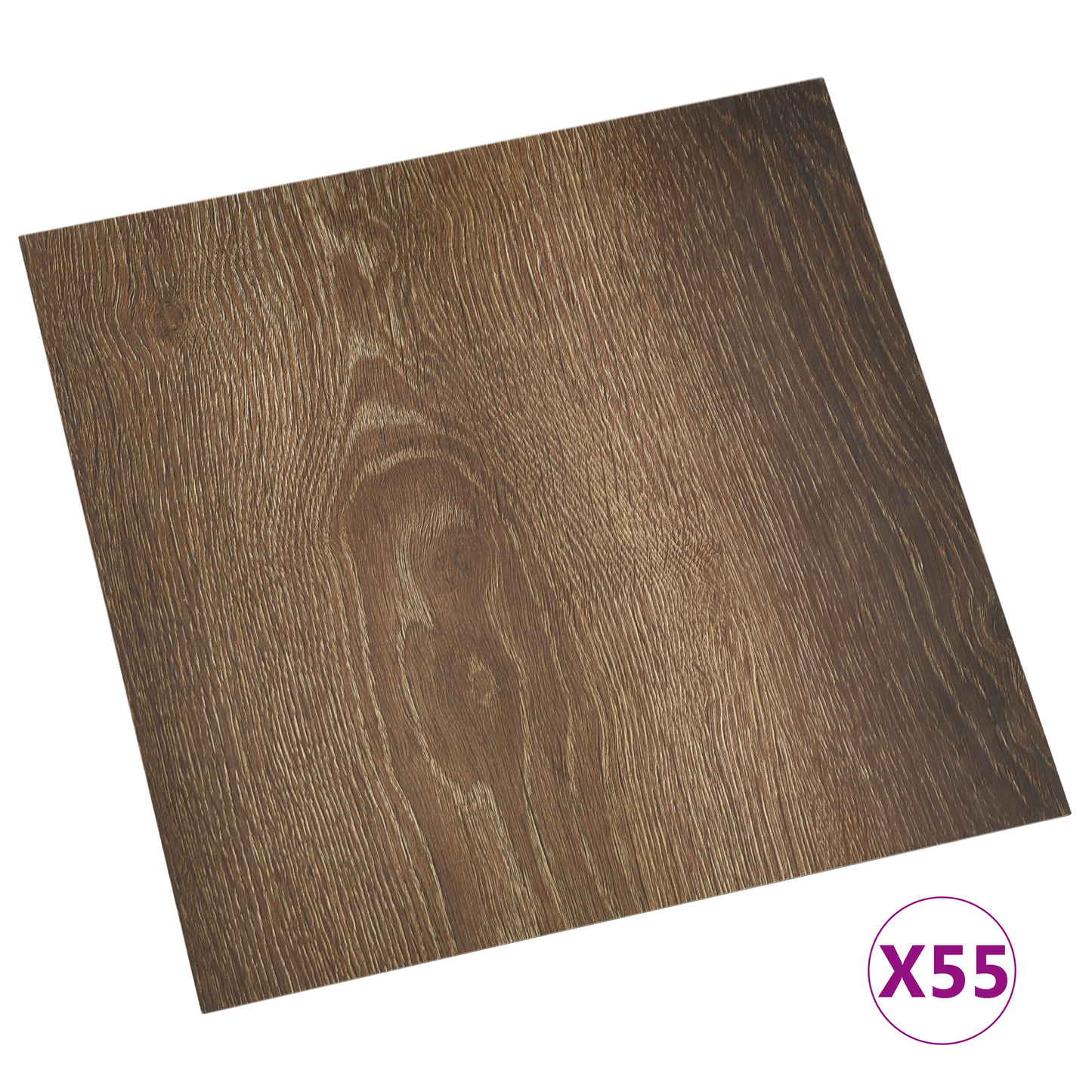 Flooring Planks 5.11 m² 55 pcs PVC Old wood