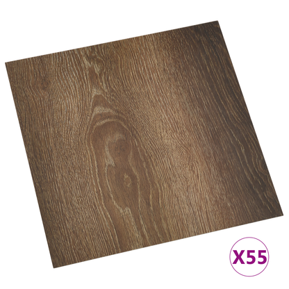 Flooring Planks 5.11 m² 55 pcs PVC Old wood