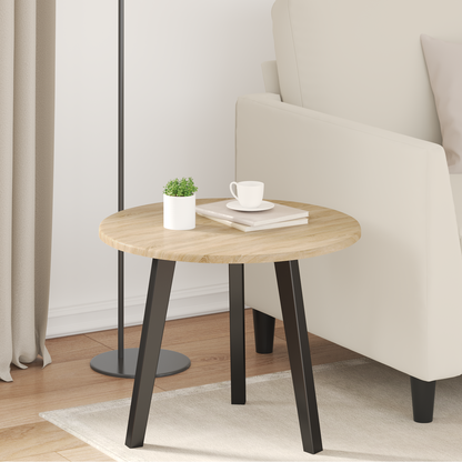 Table Top Sonoma oak Ø 50 x 1.5 cm Engineered Wood