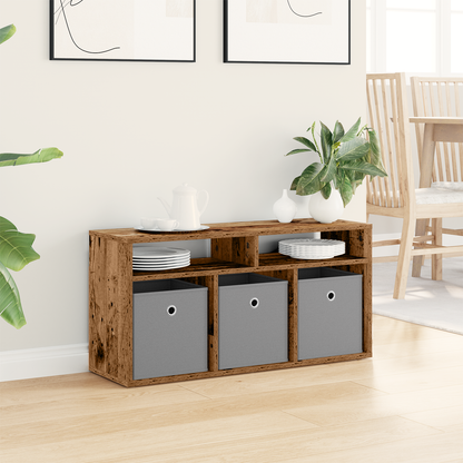Lowboard with Drawer Old Wood 87 x 27.5 x 43 cm