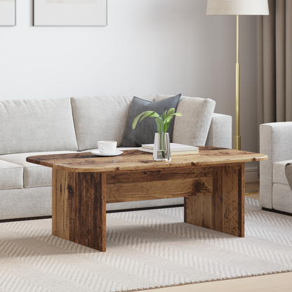 Coffee Table Old Wood 93 x 53 x 33 cm Engineered Wood