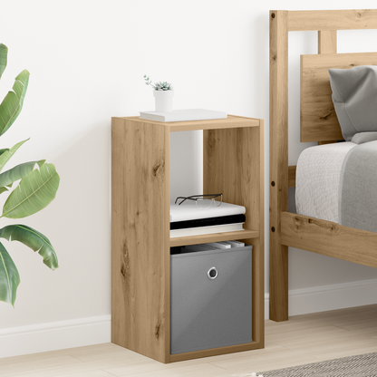 Bedside Table Artisan Oak 30.5 x 27 x 59.5 cm Engineered Wood