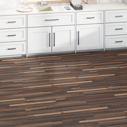 Flooring Planks 5.02 m² 36 pcs PVC Striped brown