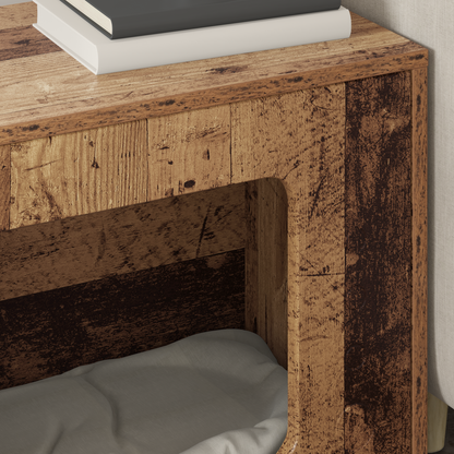 Cat House Old Wood 51 x 30 x 42.5 cm Engineered Wood
