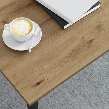 Coffee Table Artisian Oak 100 x 100 x 45 cm Engineered Wood
