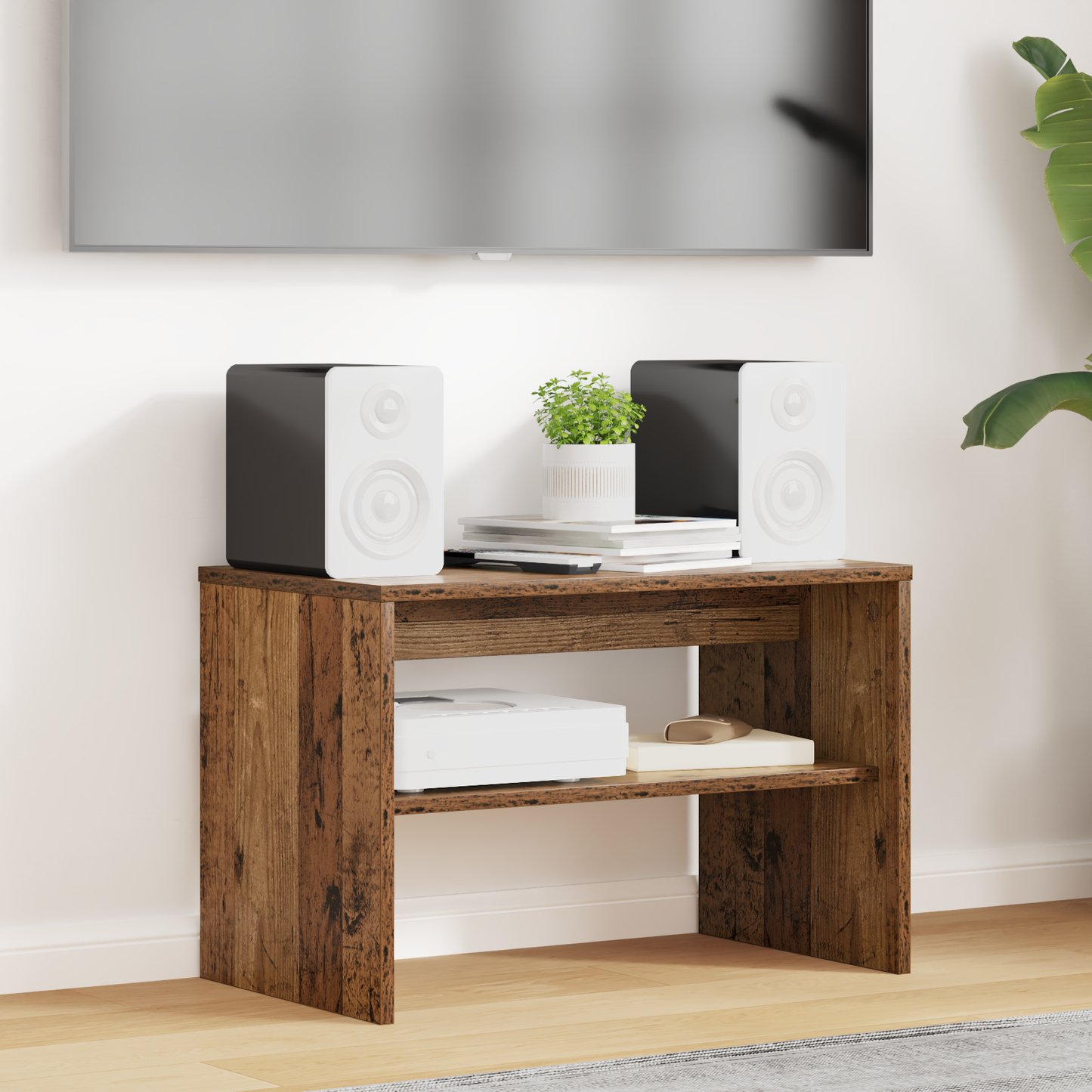 TV Cabinet Old Wood 60 x 35 x 40 cm Engineered Wood