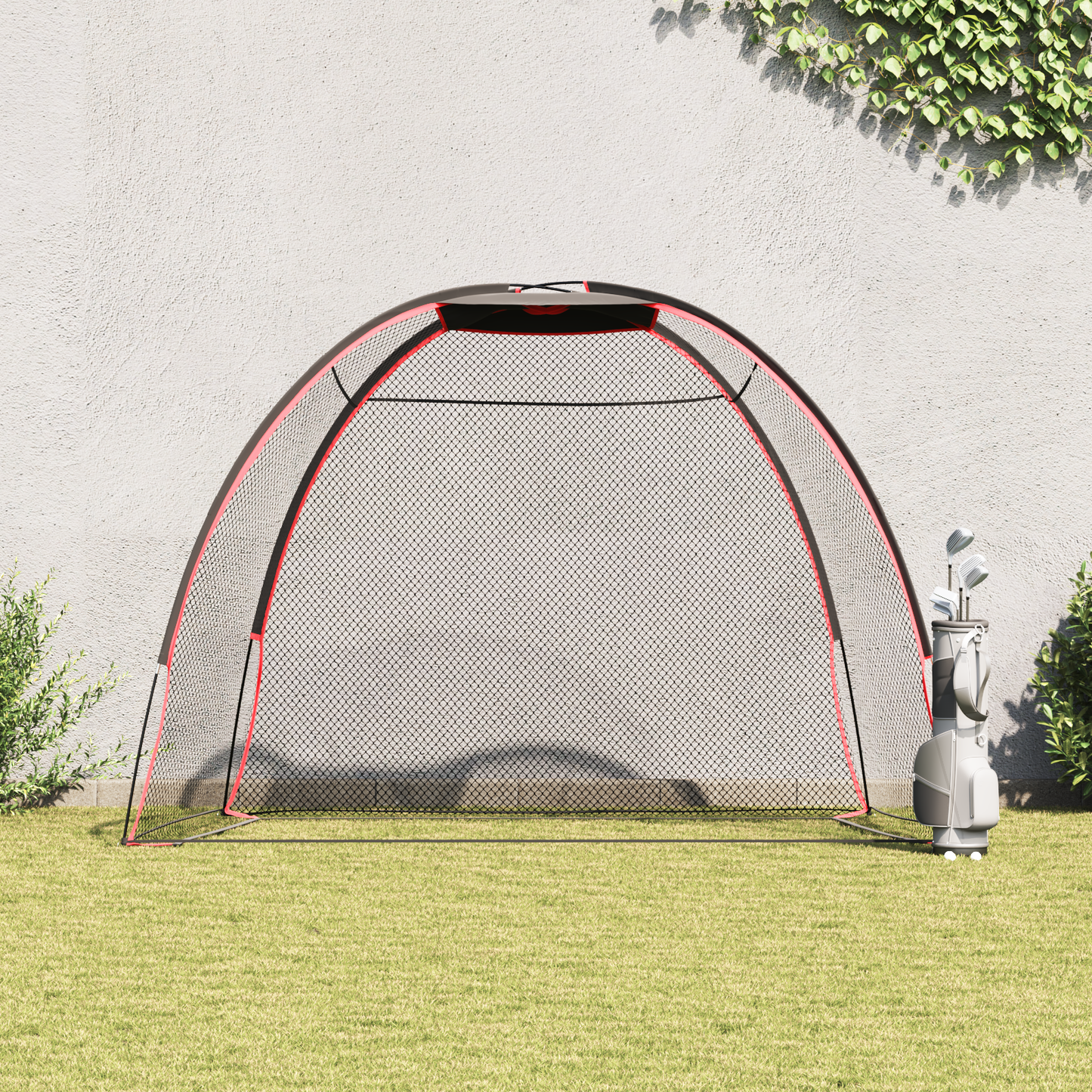 Golf Training Aid Black 314 x 150 x 206 cm Polyester