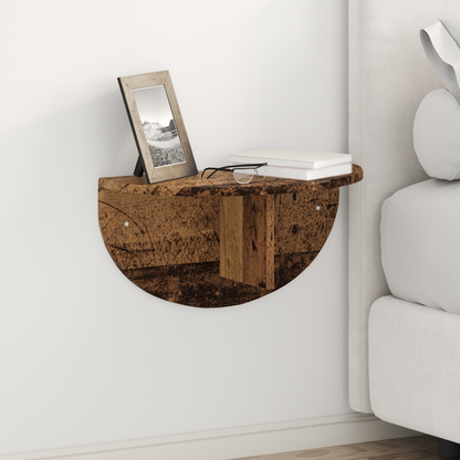 Wall Shelf Old Wood 48 x 24 x 24 cm Engineered Wood
