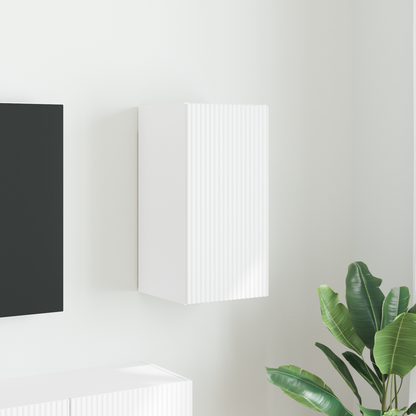 TV Wall Cabinet White 30 x 31 x 60 cm Engineered Wood
