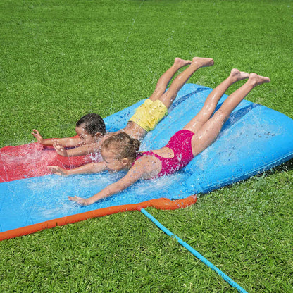 H2OGO Water Slide Tsunami Splash Ramp Double Slide