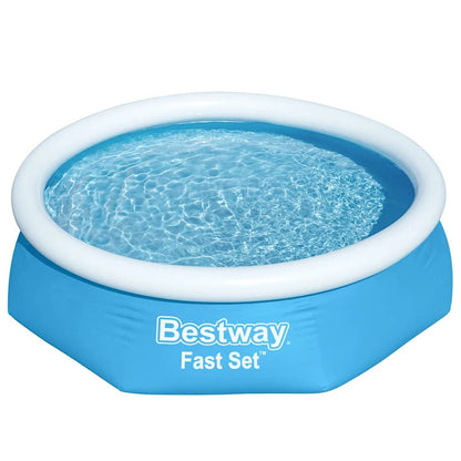 Fast Set Inflatable Swimming Pool Round 244x61 cm 57265
