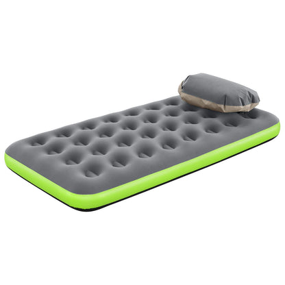 Air mattress 1-Person 188 x 99 x 22 cm Grey and Green