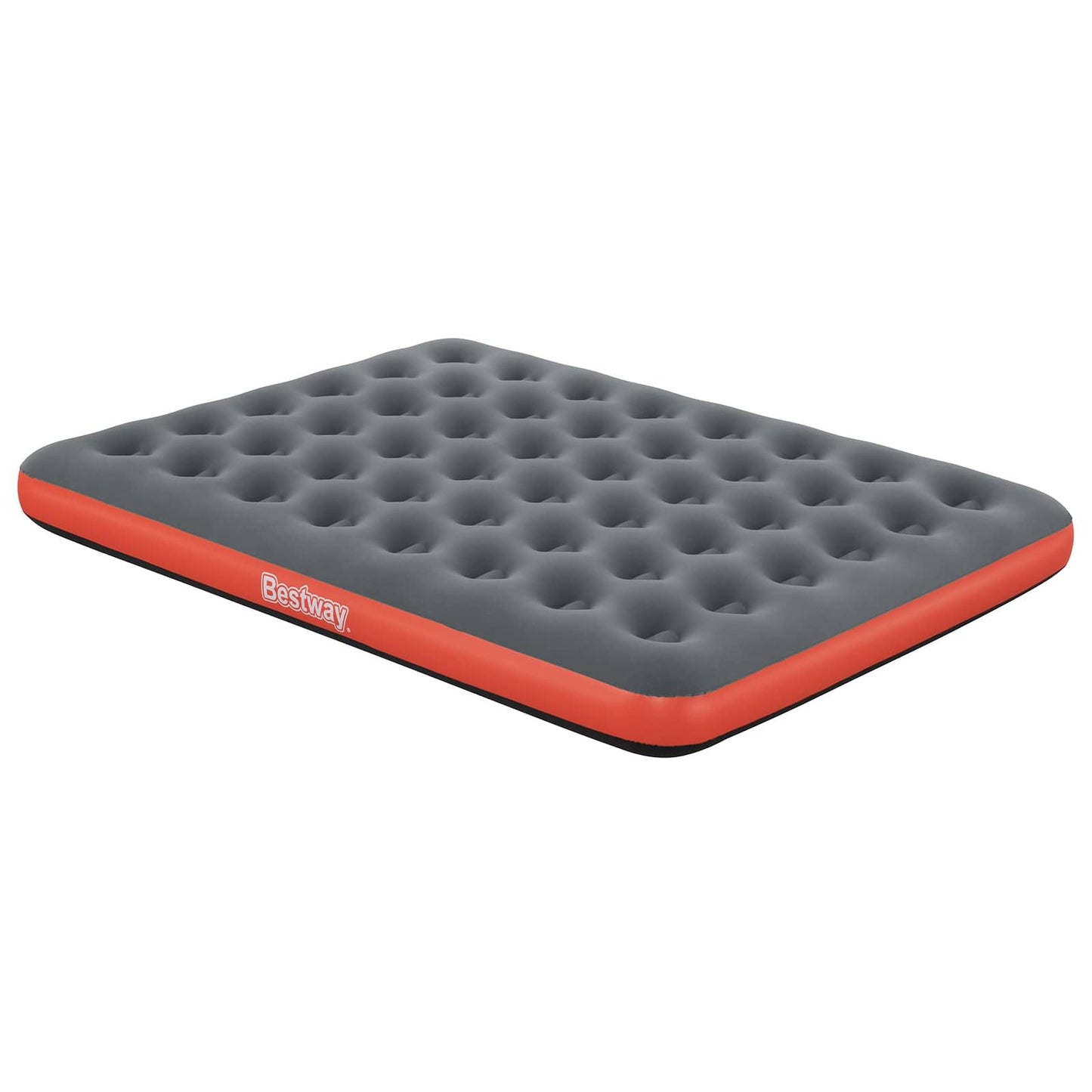 Air mattress 2-Person 203 x 152 x 22 cm Grey and Red