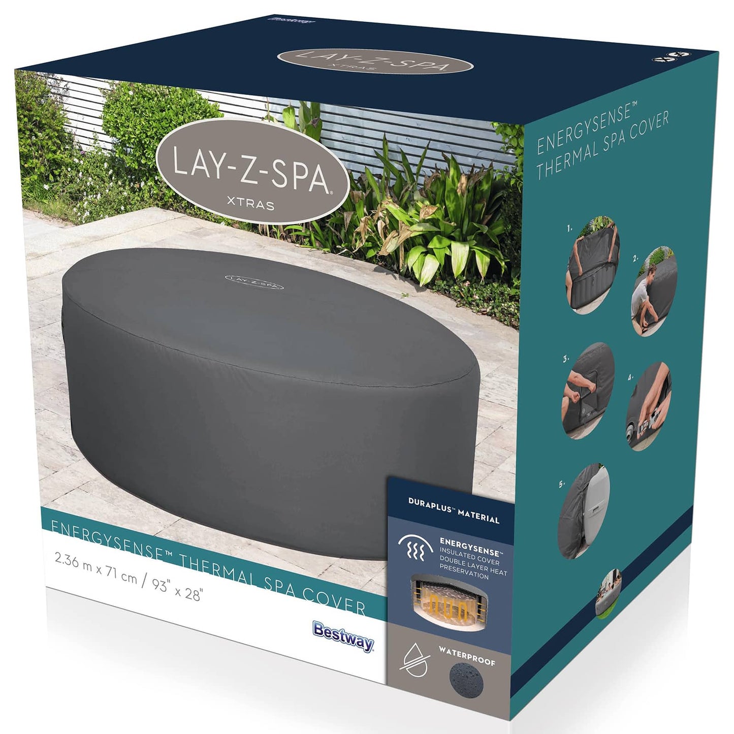 Cover PVC and POM Grey
