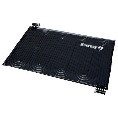 Solar Pool Heating Mat Black 110 x 171 cm PVC