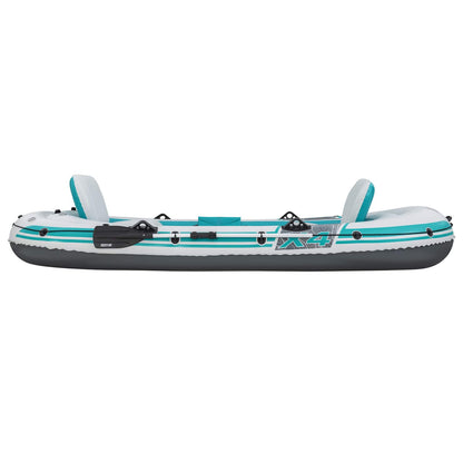 Inflatable Boat Grey and White 3.15 x 1.65 m PVC