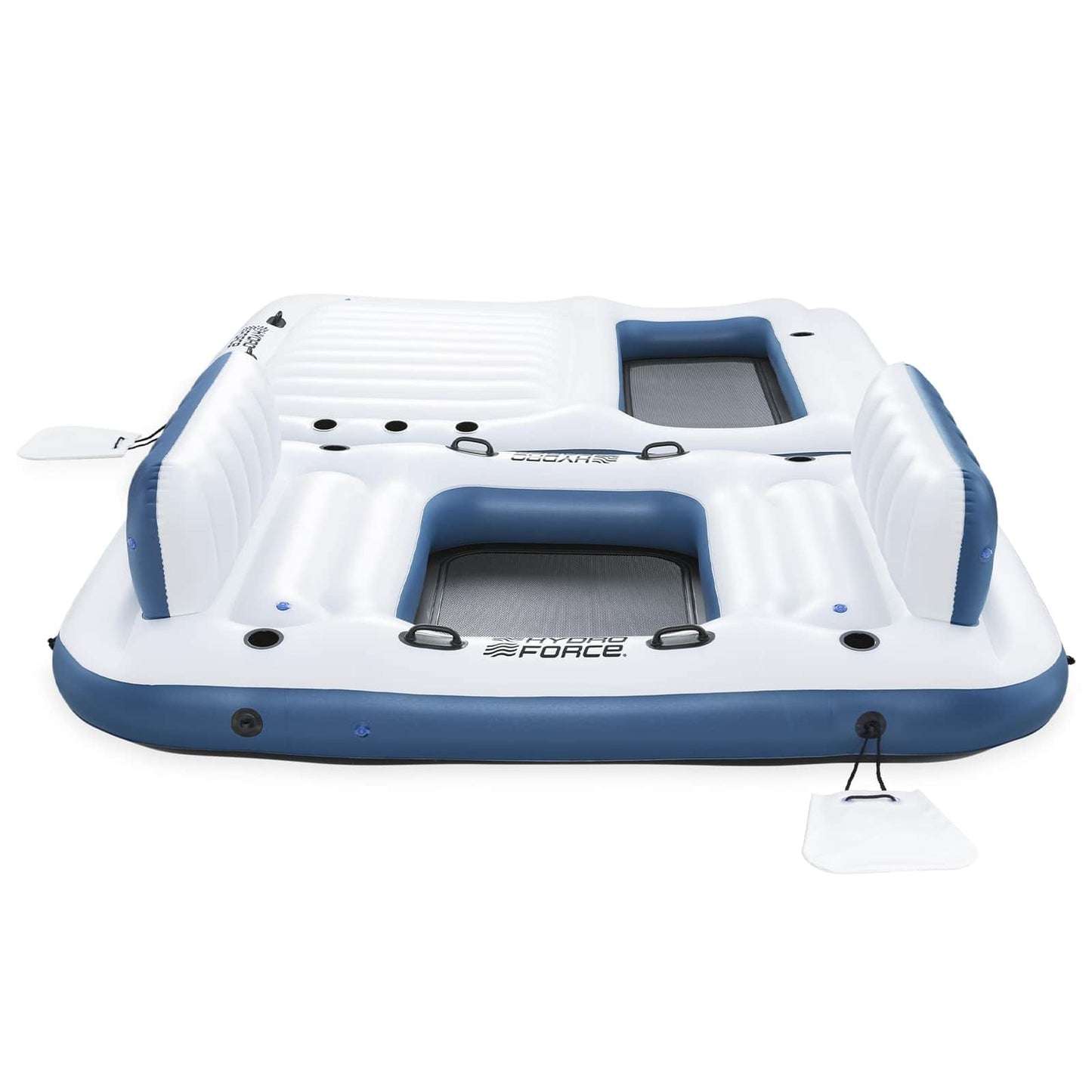 Hydro-Force Floating Island 2 pcs PVC White and Blue