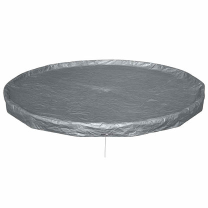 Pool Cover Ø4.27 m Round Polyester Grey