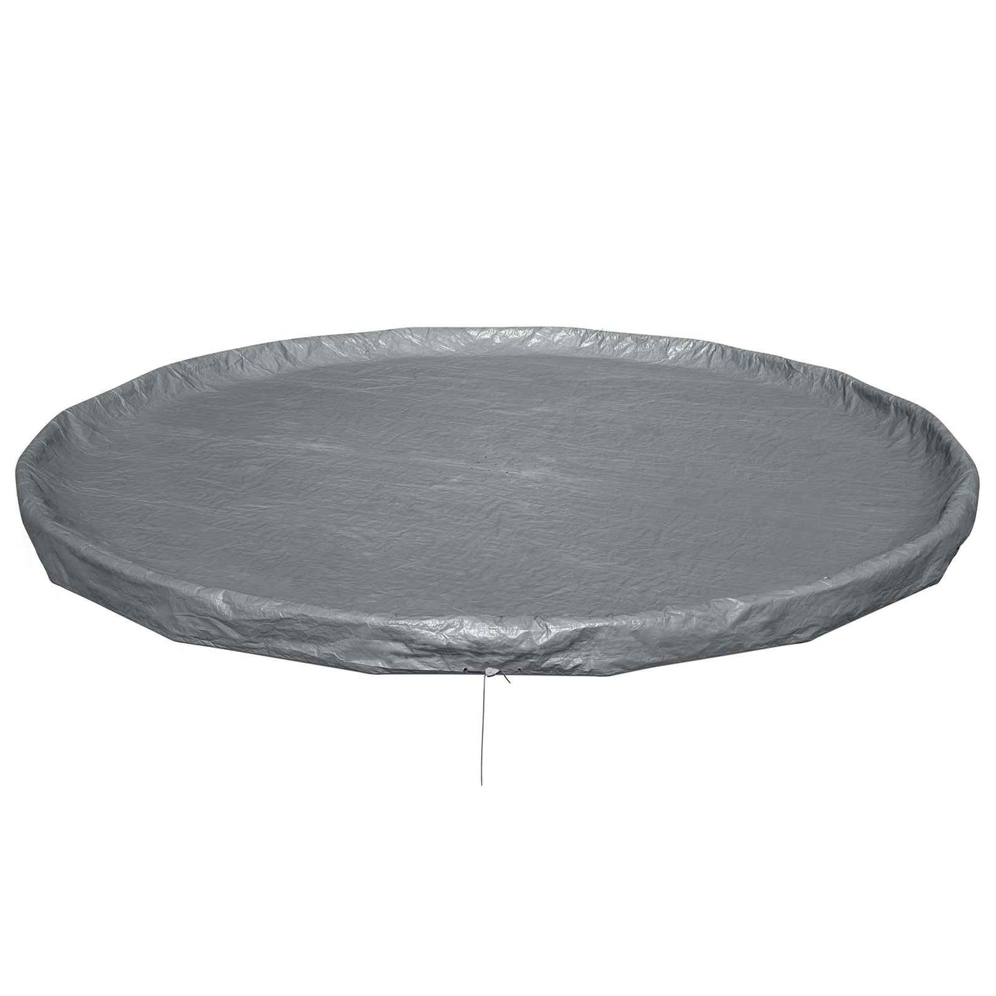 Pool Cover Ø4.88 m Round Polyester Grey