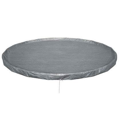 Pool Cover Ø6.1 m Round Polyester Grey