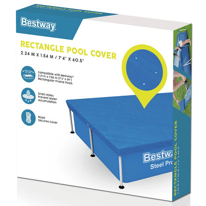 Pool Cover Flowclear 221x150 cm