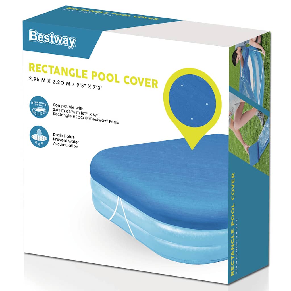 Flowclear Pool Cover 262x175x51 cm