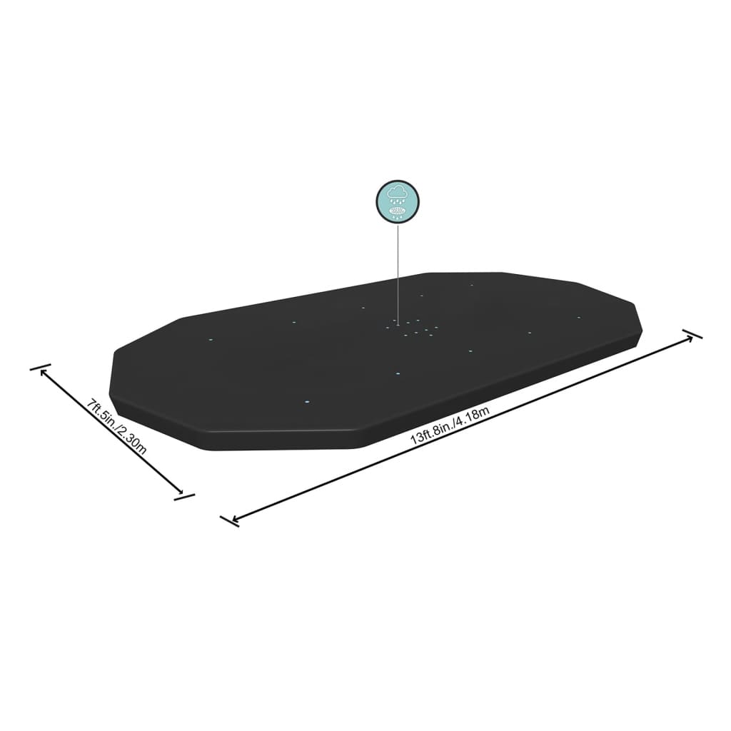 Flowclear Pool Cover 418x230 cm