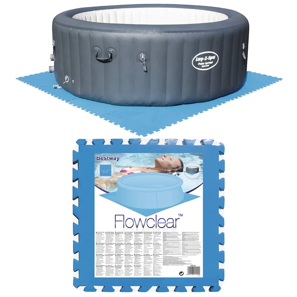 Pool Floor Protectors 8 pcs Blue 58220