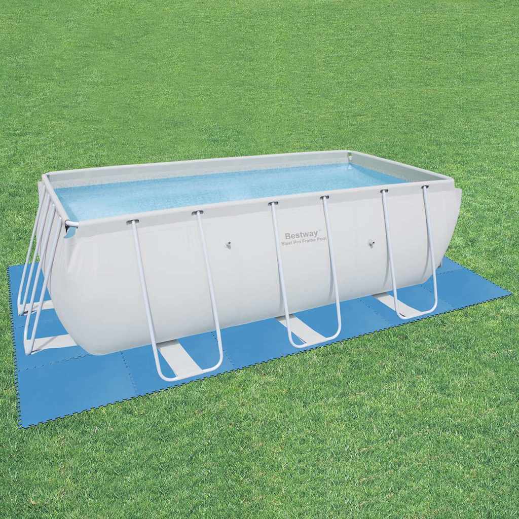 Pool Floor Protectors 8 pcs Blue 58220