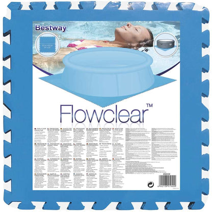 Pool Floor Protectors 8 pcs Blue 58220