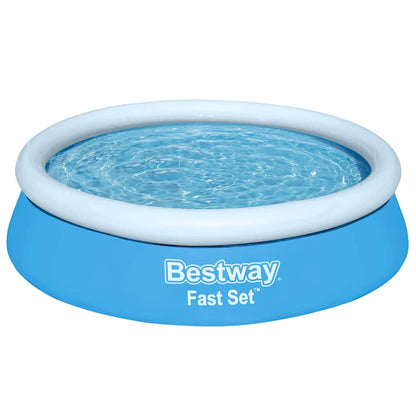 Fast Set Inflatable Pool Round 183x51 cm Blue