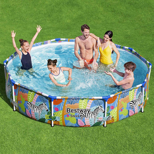 Swimming Pool Steel Pro Frame 305x66 cm