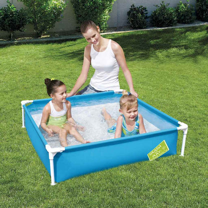 Pool | Multicolour | PVC, metal | Mini | Durable | Pool | Rectangular