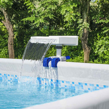 LED Waterfall | White and blue | ABS, PP, PVC, rubber | Medium