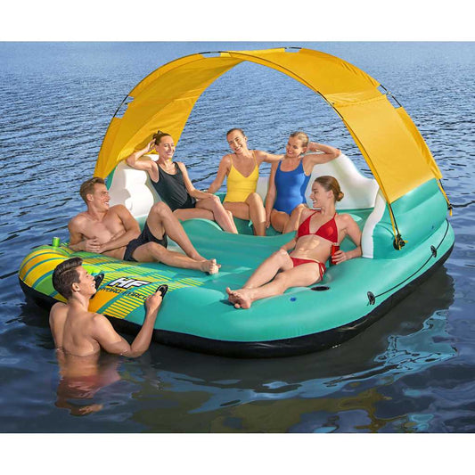 5-Person Inflatable Island Sunny Lounge 291x265x83 cm