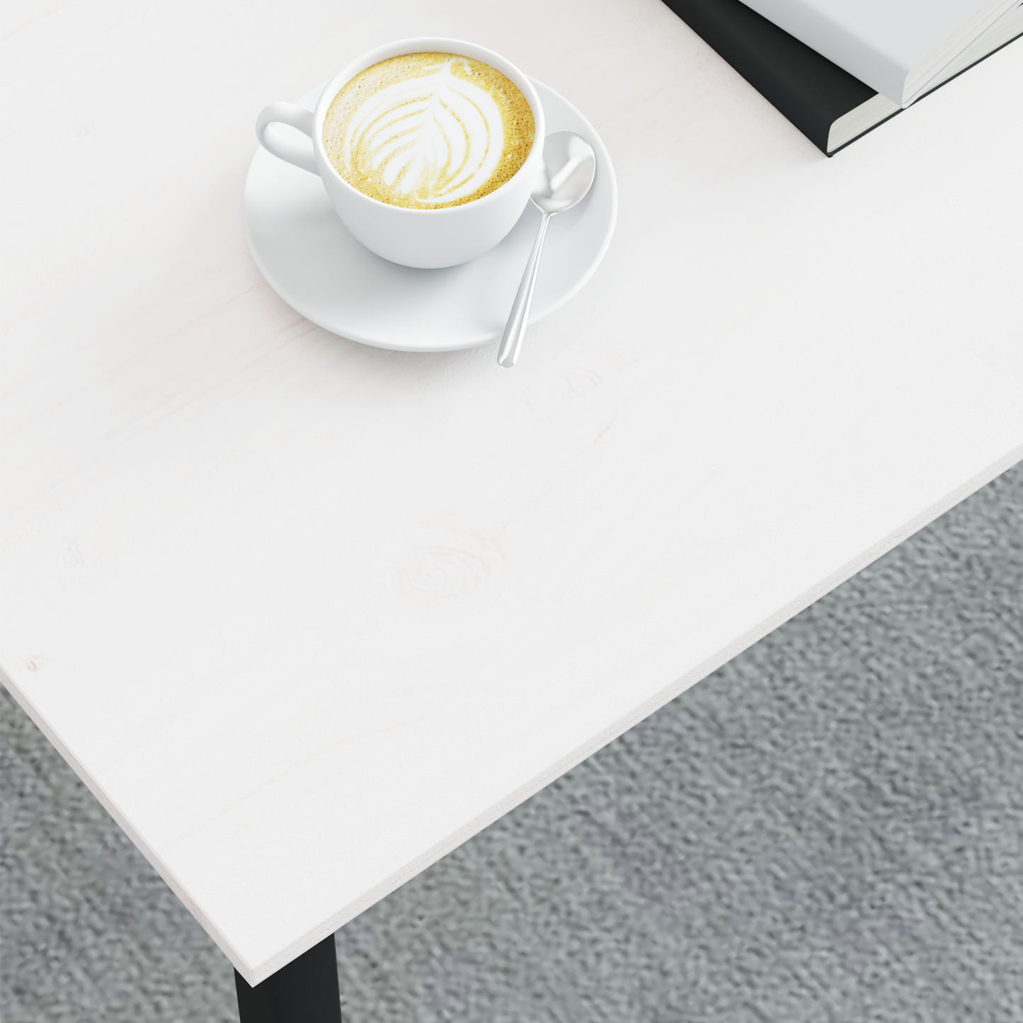 Coffee Table White 70 x 50 x 36 cm Solid Pine Wood