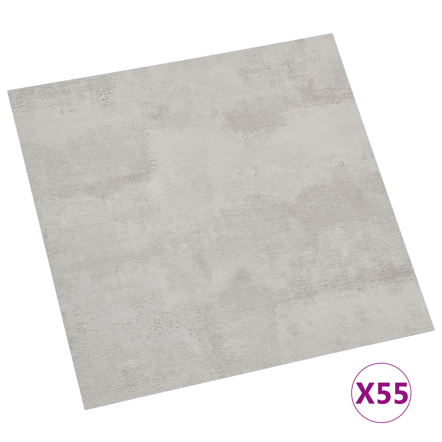 Flooring Planks 5.11 m² 55 pcs PVC Grey and Light Grey