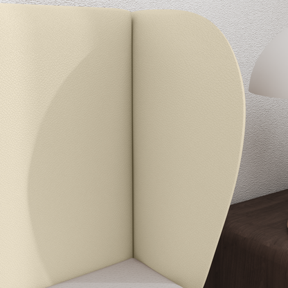 Headboard Ear Cream 40 x 23 x 6 cm PVC