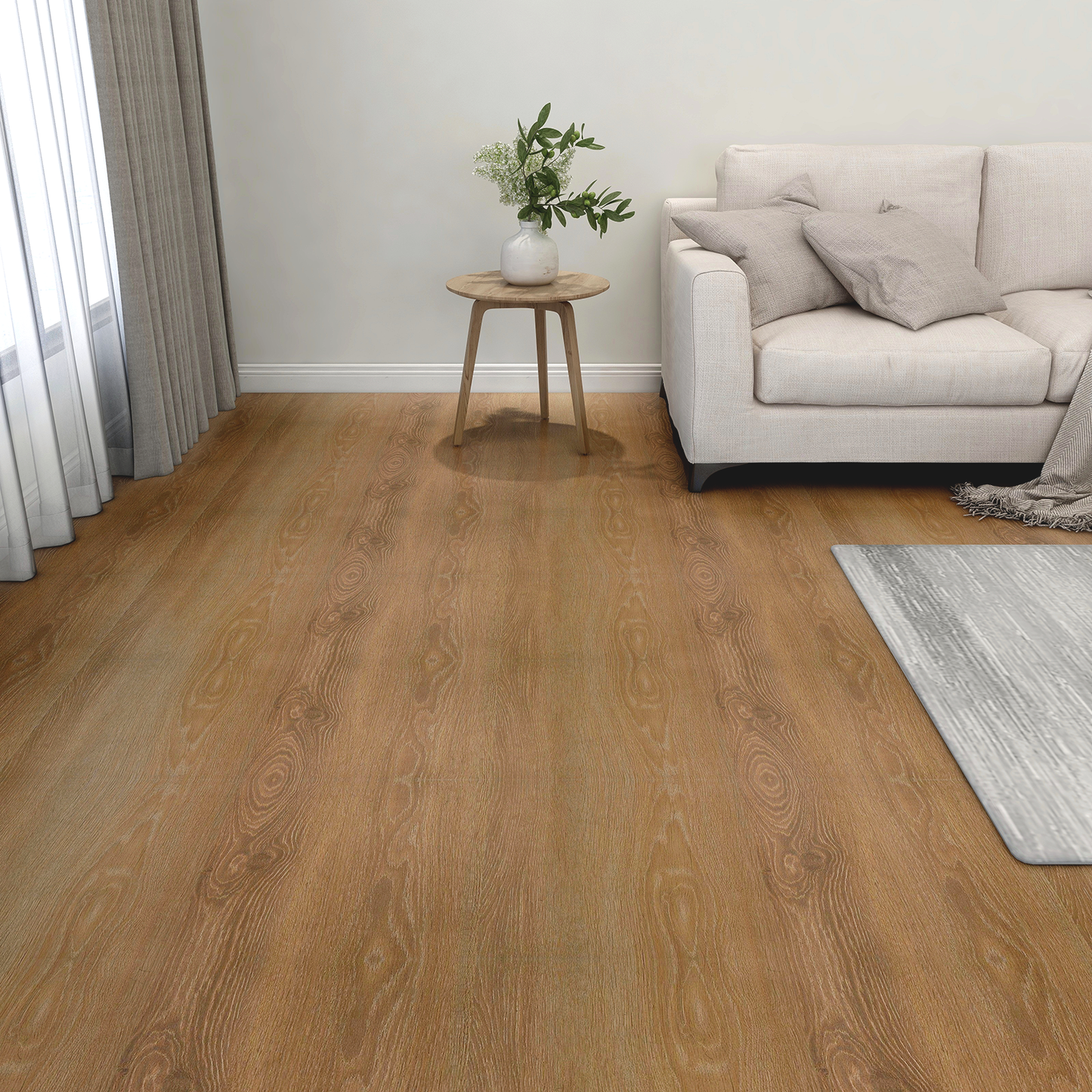 Flooring Planks 55 pcs Brown 5.11 m² PVC