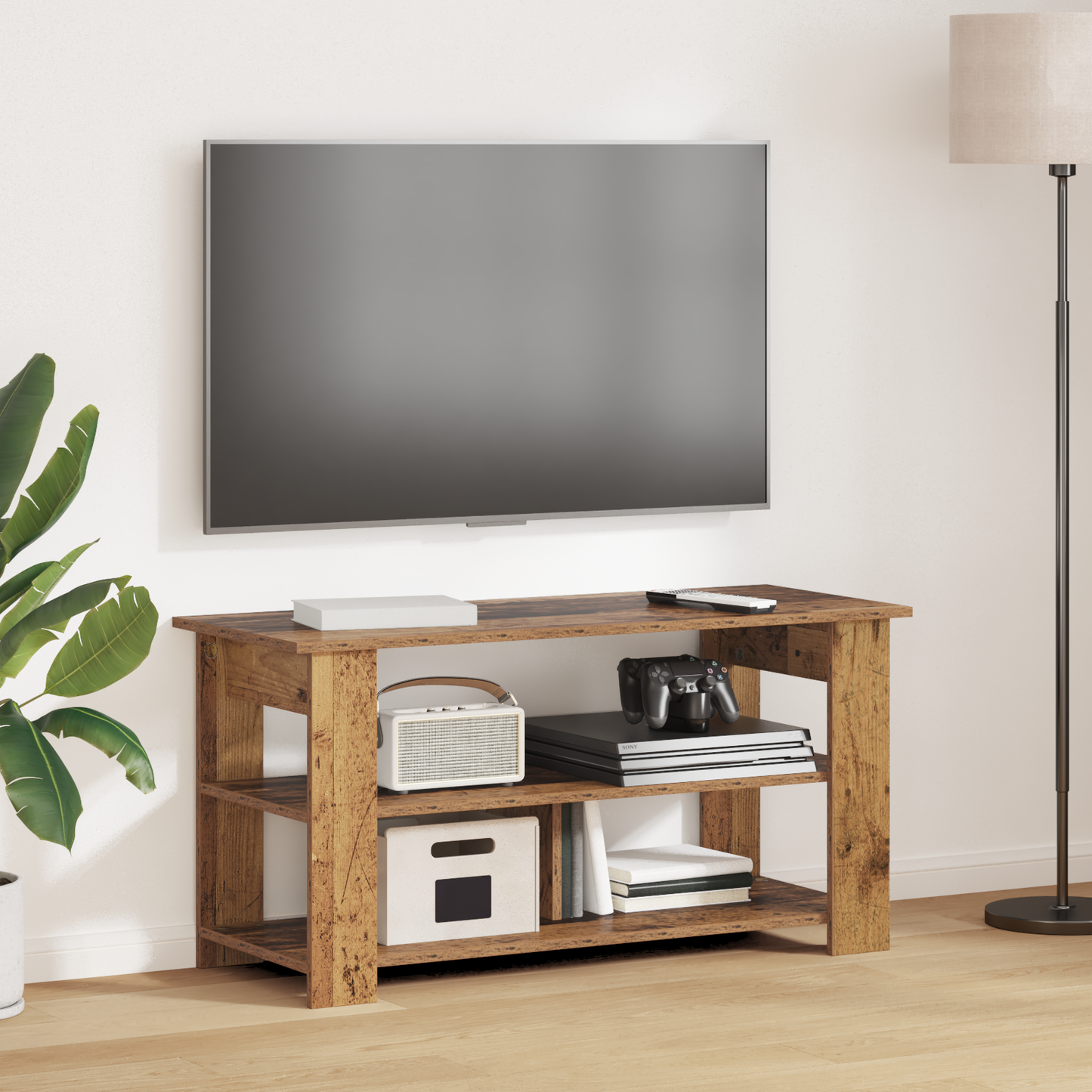 TV stand Old Wood 100 x 40 x 50 cm