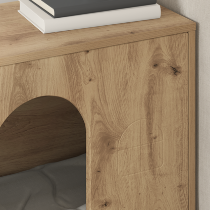 Cat House Artisian Oak 51 x 30 x 52 cm Engineered Wood