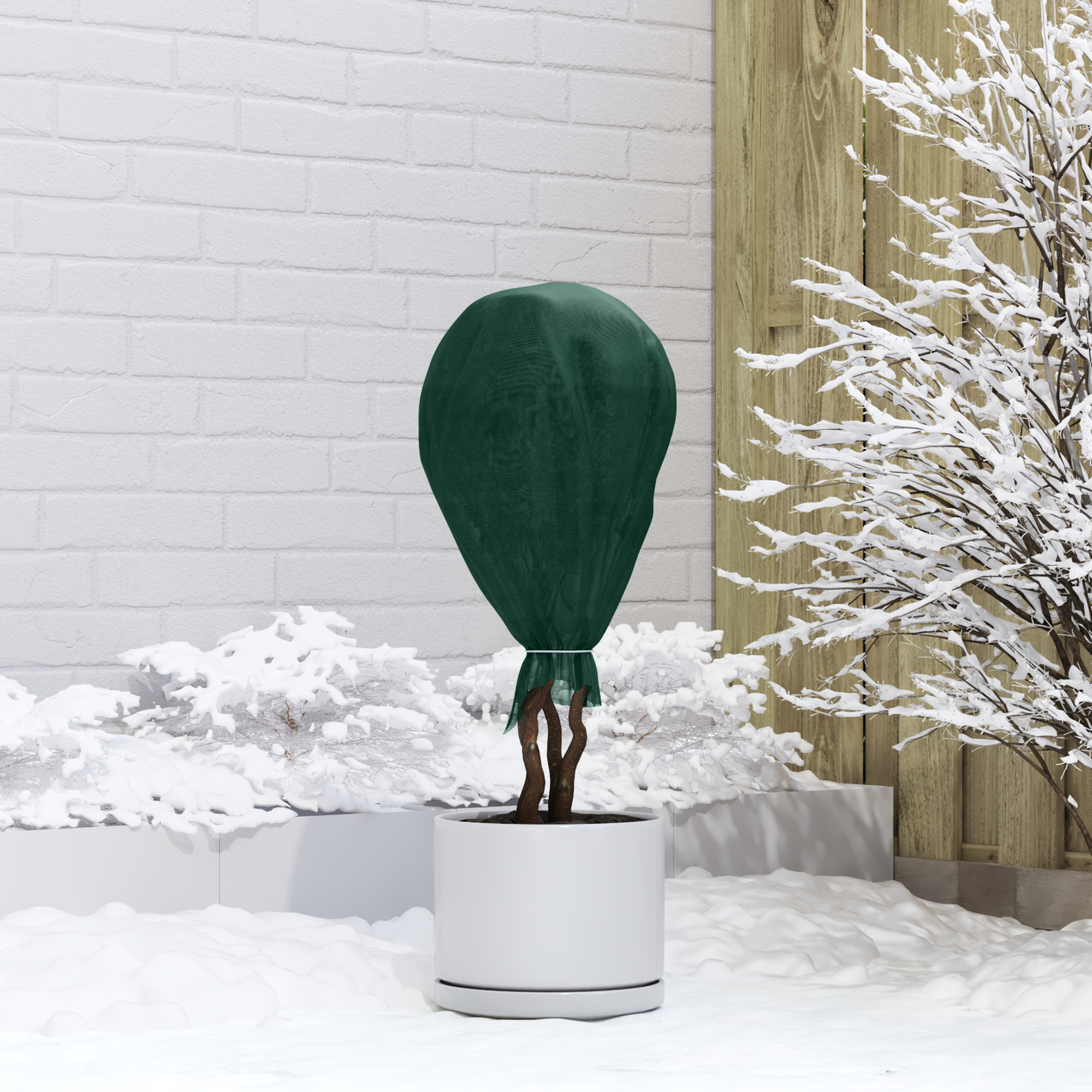 Frost Protection Plant Fleece Green 20 x 1.6 m Non-woven Fabric