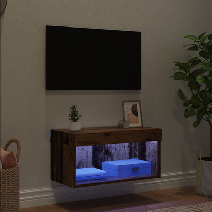 TV Cabinet Set Old Wood 60 x 30 x 30 cm Engineered Wood