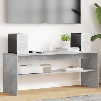 TV Cabinet Concrete Grey 100 x 30 x 40 cm Engineered Wood