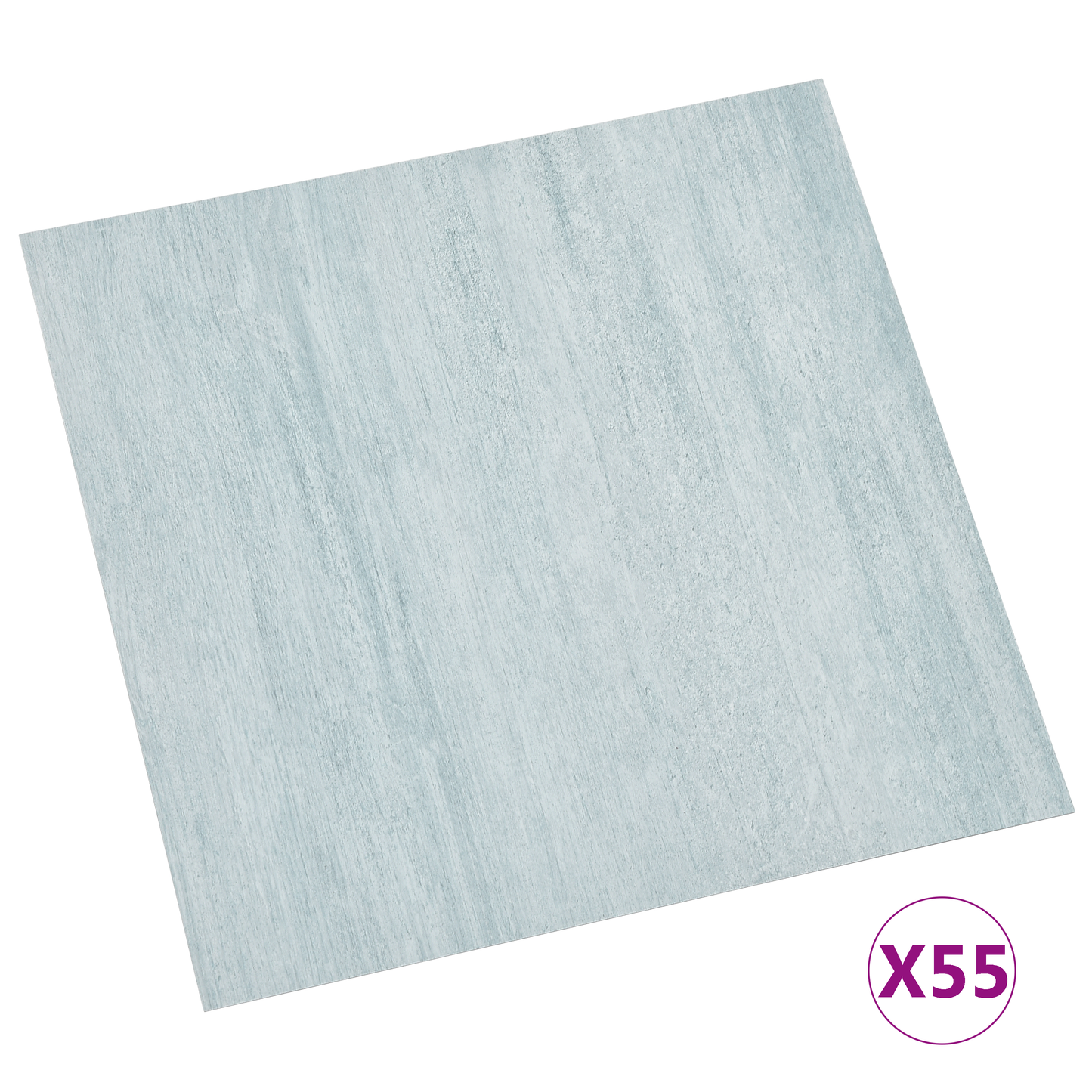 Flooring Planks 55 pcs Green 5.11 m² PVC