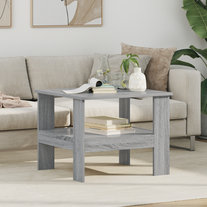 Coffee Table Grey Sonoma 57 x 55 x 45 cm Engineered Wood
