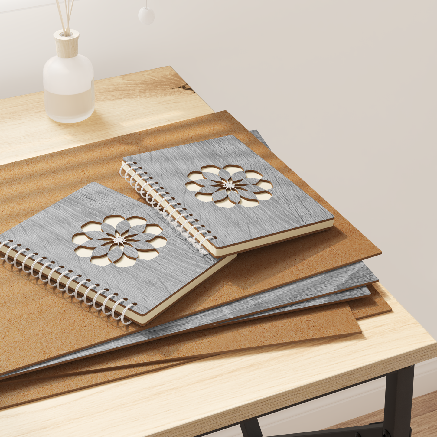 Decor Panels 50 pcs Grey Sonoma 30 x 42 x 0.27 cm