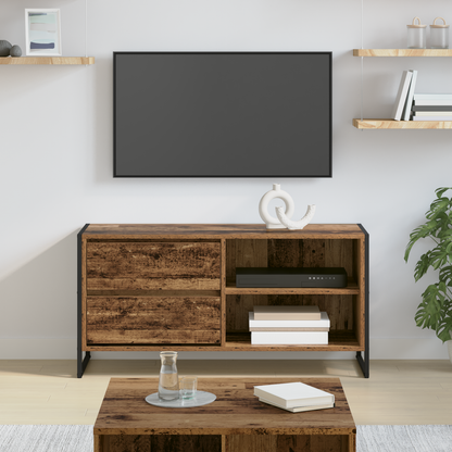 TV Cabinet Old Wood 100 x 36 x 49.5 cm Engineered Wood