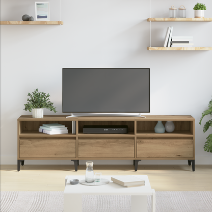 TV Cabinet with Drawer Artisan Oak 150 x 30 x 45 cm