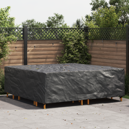 Furniture Cover Plain Black 220 x 220 x 70 cm 420D